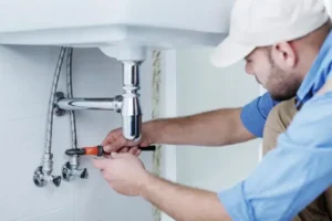 local plumber installing bathroom plumbing in Pinal County home